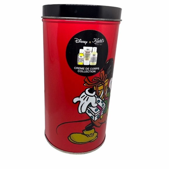 Disney Mickey Mouse Holiday Tin Container 7in Kiels Gifts Metal Storage Limited - Picture 2 of 10
